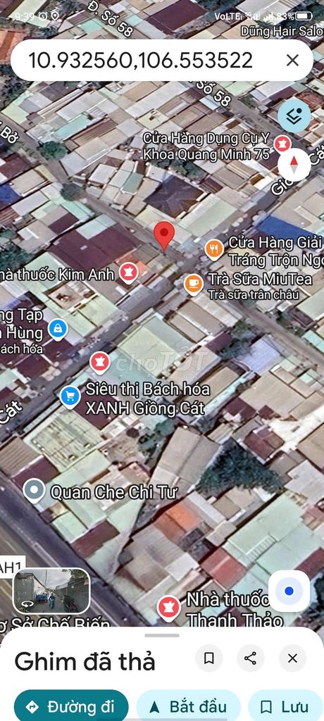 Bán lô đất đẹp, 95m2 full thổ cư – mặt tiền kinh doanh chợ tại Tân Phú Trung, Củ Chi.