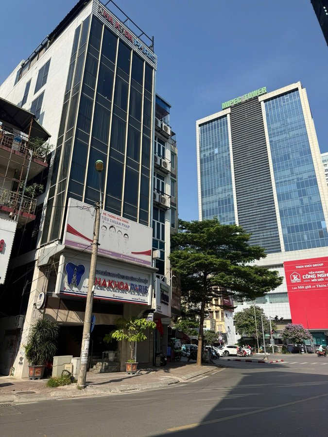 Bán Nhà Thái Thịnh 163m2.  6 tầng. mặt tiền 6.3m. giá 103 Tỷ Đống Đa Hà Nội