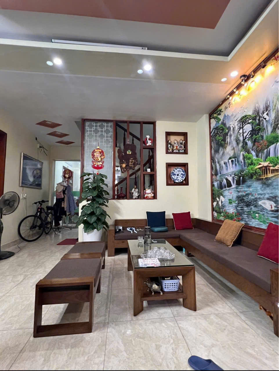 bán nhà khu đô thị trần lãm, giá 6,5 tỷ có thương lượng, 75m2, 4 tầng đủ công năng