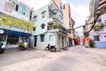 BÁN NHÀ 3 TẦNG MẶT TIỀN HẺM XE TẢI Đ.HAI BÀ TRƯNG, QUẬN 3 – DT 64M2 – NHÀ 2 MT TRƯỚC SAU THOÁNG- 0938676685 GIANG GIANG- CHỈ 20M RA MT CHÍNH