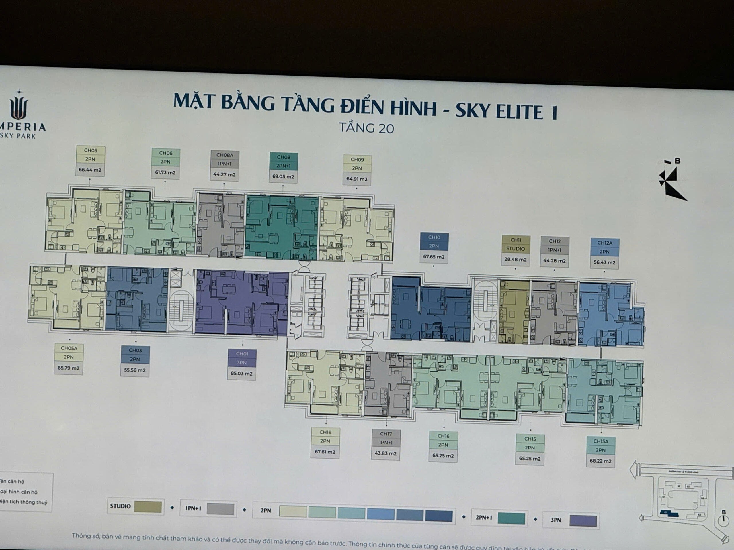 Mở bán quỹ cưn độc quyền Impria Sky Park Nam An Khánh