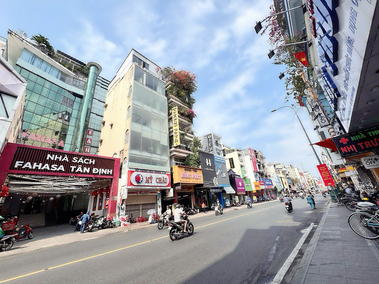 BÁN TÒA NHÀ 6 TẦNG MẶT TIỀN KD Đ.HAI BÀ TRƯNG, QUẬN 3- NGANG LỚN 5,5M*10M SH VUÔNG ĐẸP- VIEW TRỰC DIỆN CHỢ TÂN ĐỊNH SIÊU ĐẸP- 0938676685 GIANG GIANG