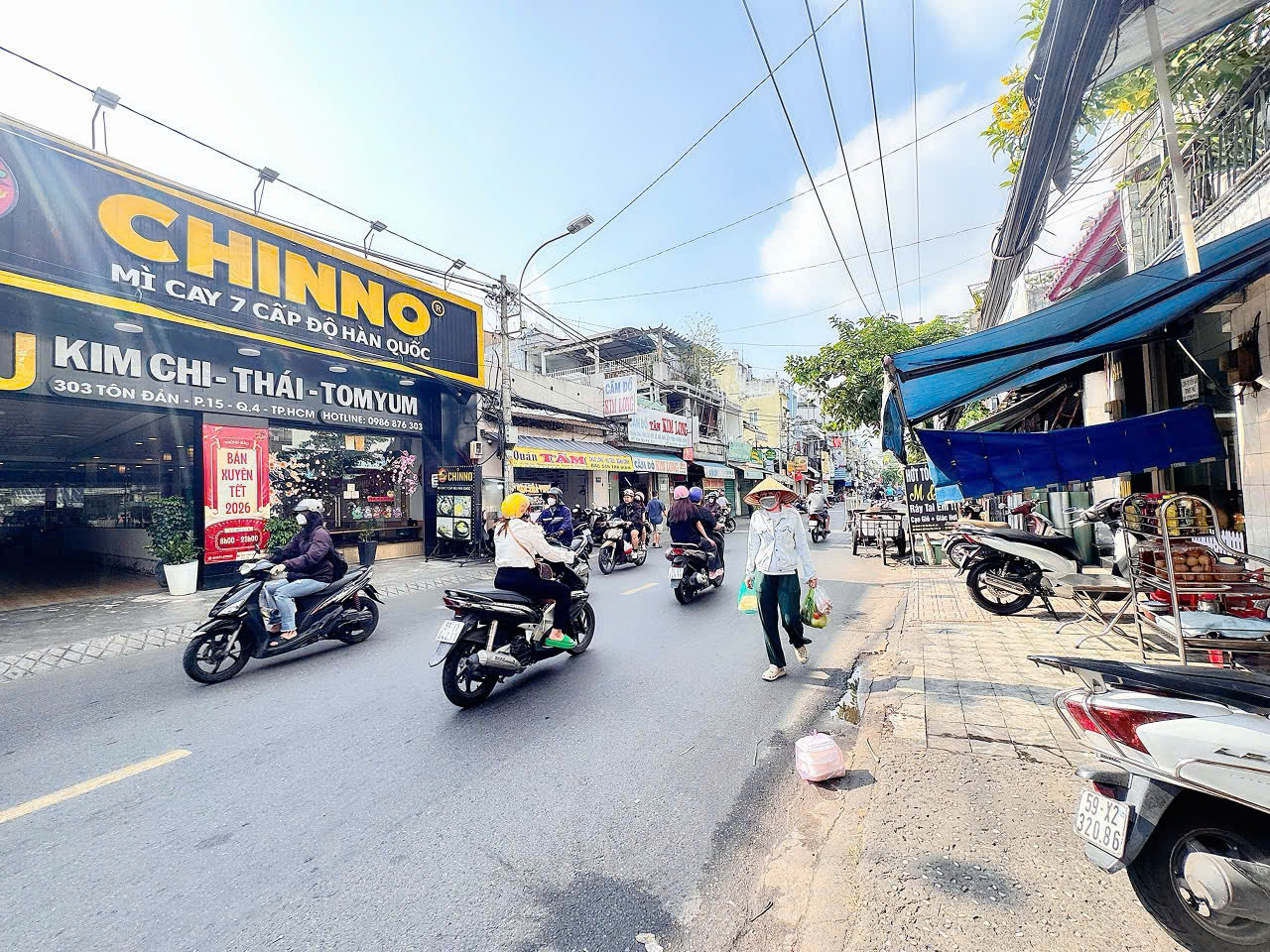 HIẾM DT SIÊU LỚN 266M2 FULL THỔ- BÁN NHÀ 5 TẦNG MẶT TIỀN KD Đ.TÔN ĐẢN, QUẬN 4- DÒNG TIỀN ĐỀU HƠN 100TR/TH- 0938676685 GIANG GIANG