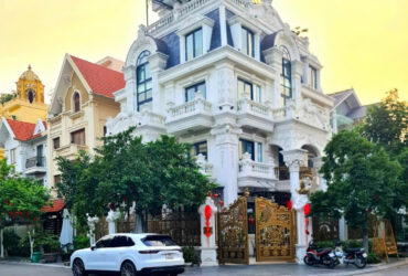 SIÊU BIỆT THỰ VIỆT HƯNG – LONG BIÊN, THANG MÁY, NỘI THẤT CAO CẤP NHÀ 4 MẶT TIỀN