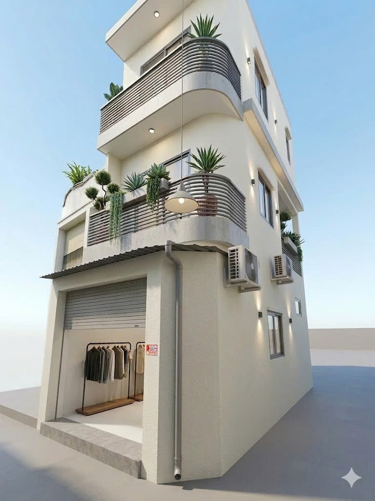 Nhà Lô góc Tô Hiến Thành – 3.5 x 15 m ( 55 m2) – 4 Tầng – 9.3 tỷ