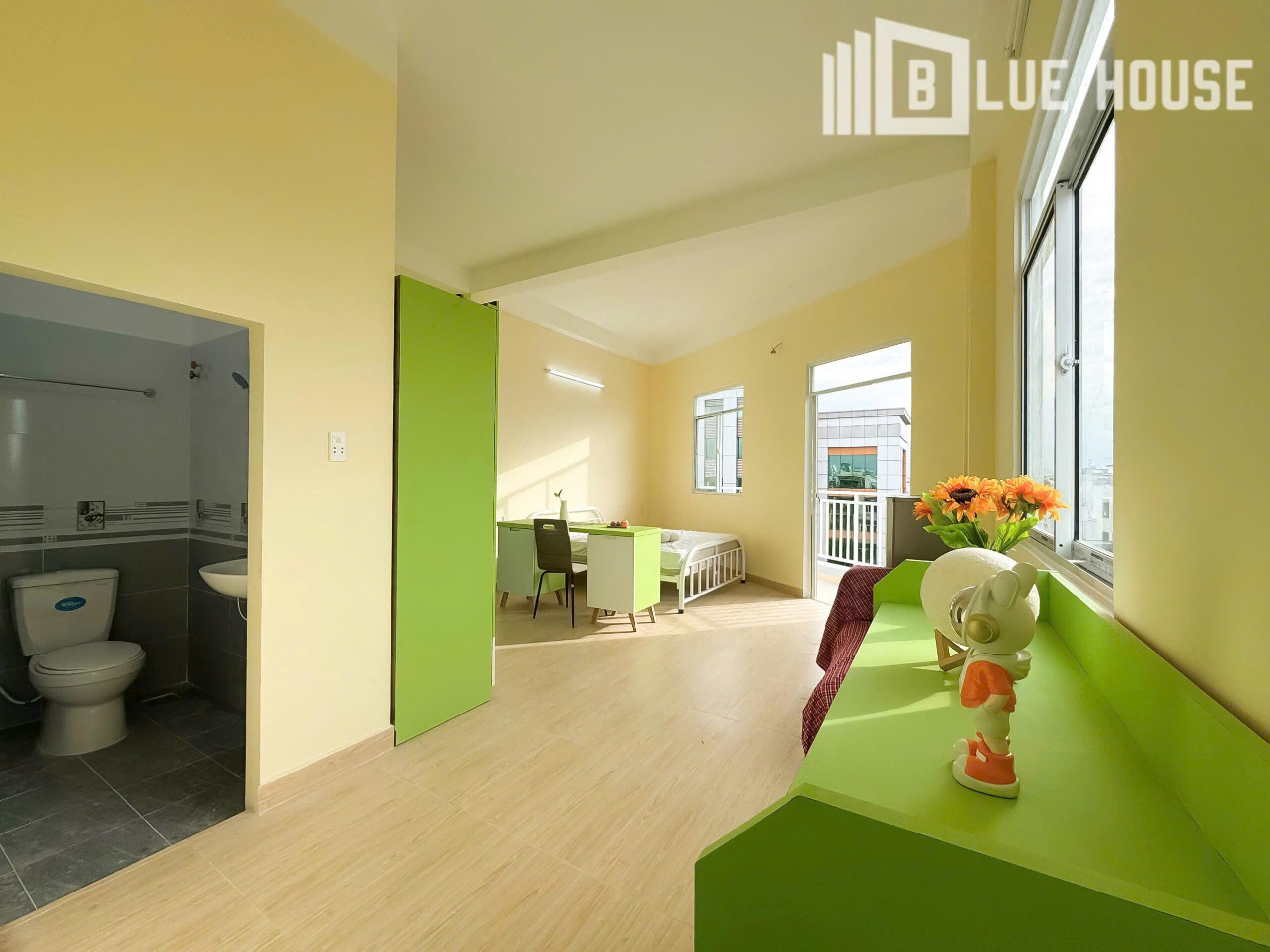 CHO THUÊ PHÒNG STUDIO 30M² – BAN CÔNG RỘNG, FULL NỘI THẤT, TRUNG TÂM TÂN PHÚ