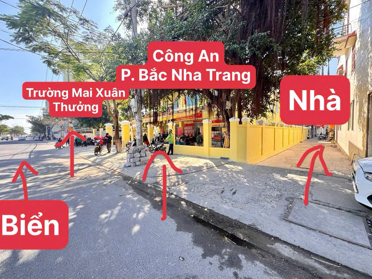 NHÀ 1 TRỆT 1 LẦU OTO THÔNG HẺM MAI XUÂN THƯỞNG, PHƯỜNG BẮC NHA TRANG. ZÁ 5Tỷ5