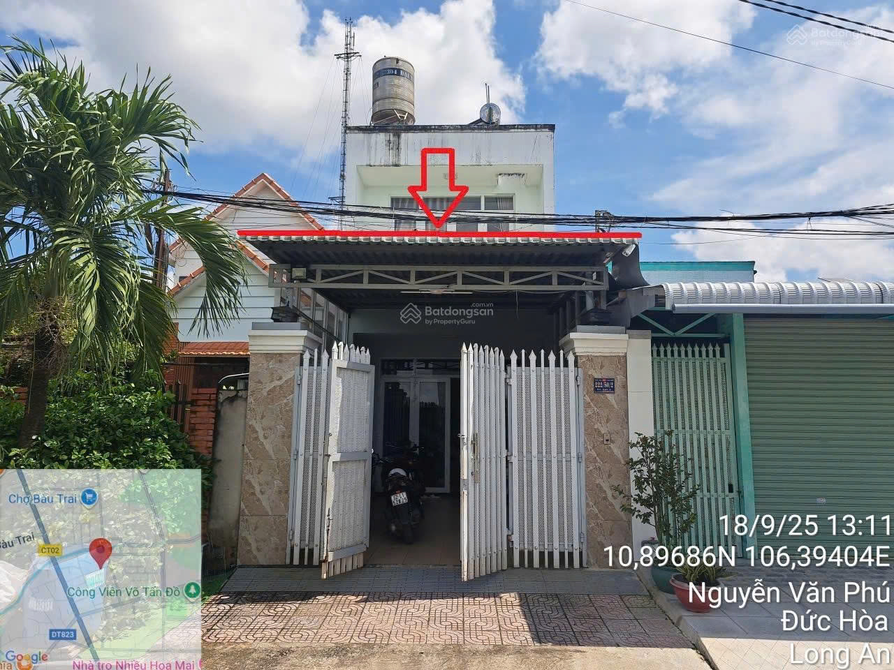 Bán nhà Mặt tiền đường Nguyễn Văn Phú, Trung Tâm Thị Trấn Hậu Nghĩa , Đức Hòa (Long An cũ)