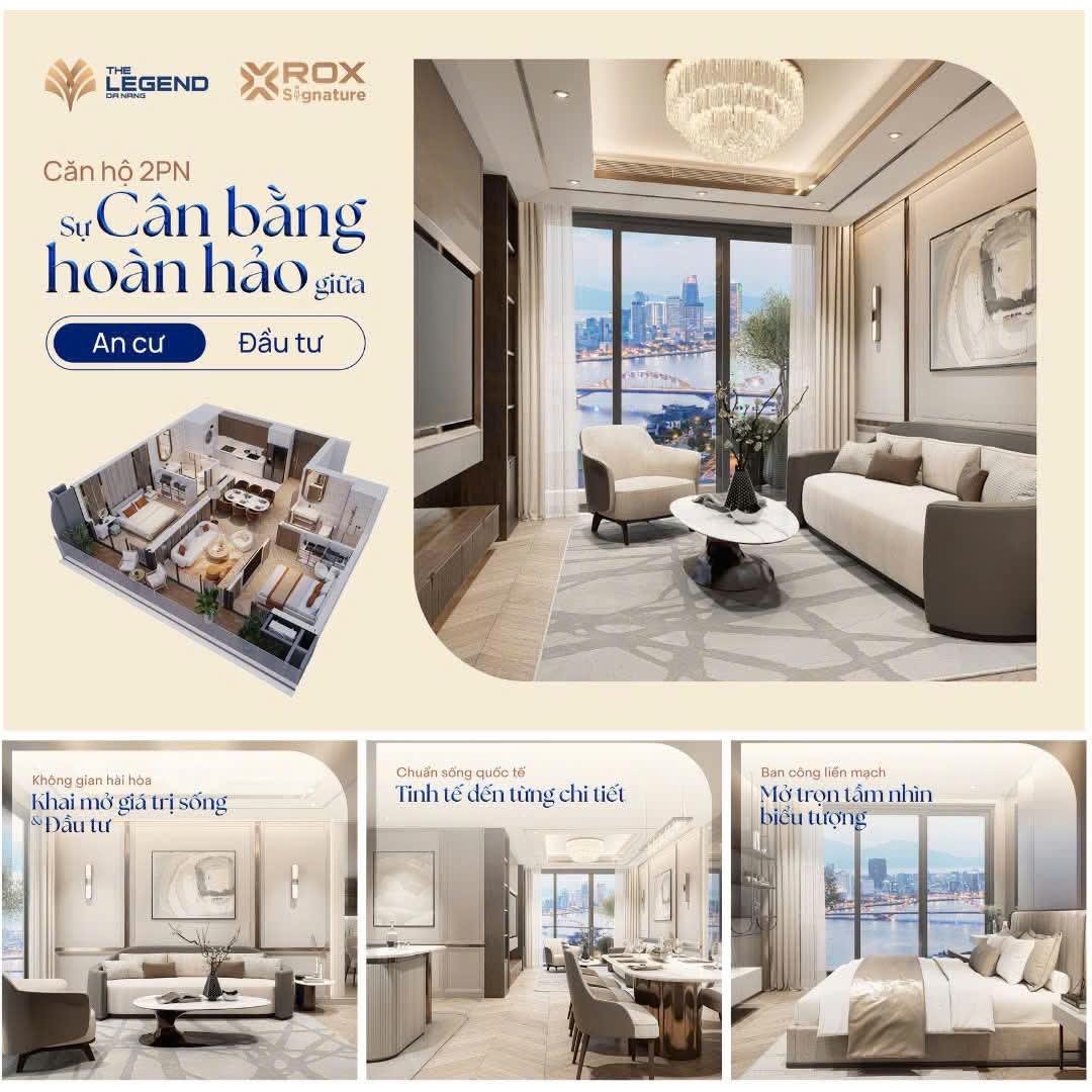 ✨ The Legend Đà Nẵng – Sống đỉnh cao, view pháo hoa triệu đô – số lượng có hạn!