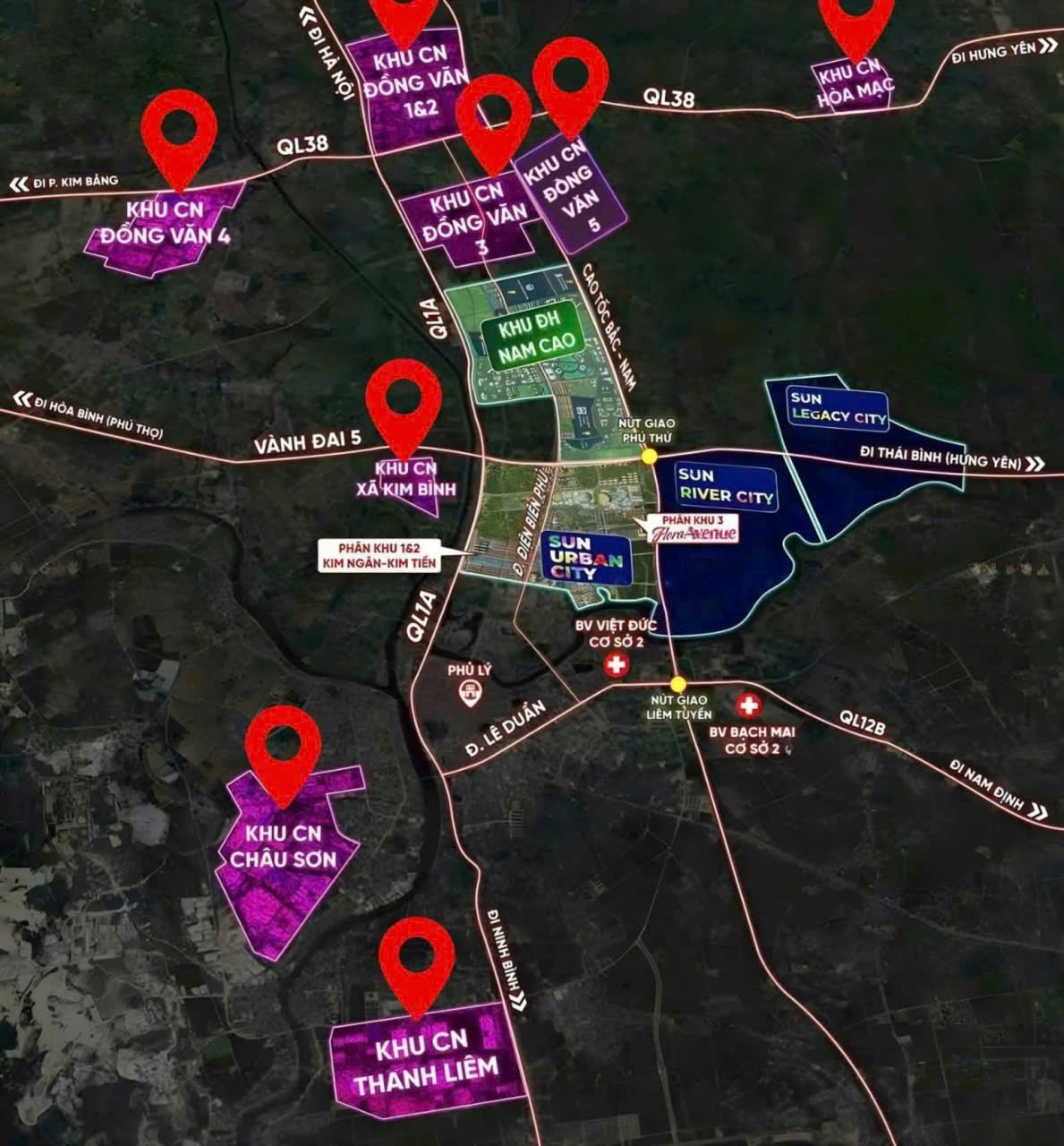 Chỉ từ 3xx triệu vào tiền – Sở hữu ngay căn hộ Sun Hà Nam