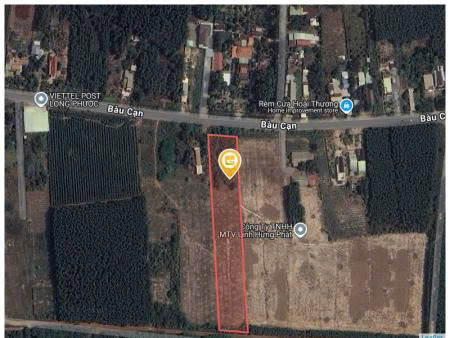 Bán đất 2 mặt tiền Bàu Cạn- Long phước- Đồng Nai, 5970m2  ngang 30M  89 TỶ