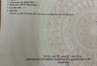 Đất bán tại ĐT 433, 1,1 tỷ, 1031 m2, huyện Đà Bắc, Hòa Bình