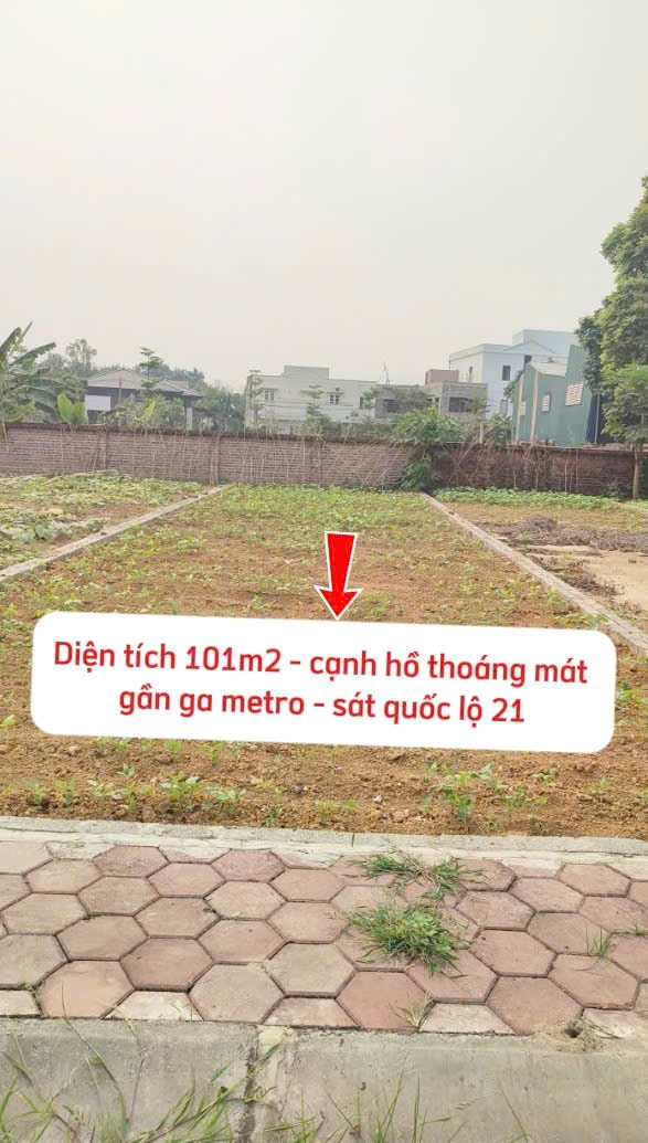 Cơ Hội Đầu Tư Hòa Lạc Giá Chỉ Bằng 1 Tô Phở Sát Quốc Lộ 21