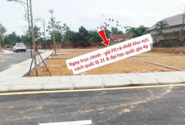 Chính chủ bán lô góc 105m2 mặt tiền 7m sát khu công nghệ cao giá cực rẻ
