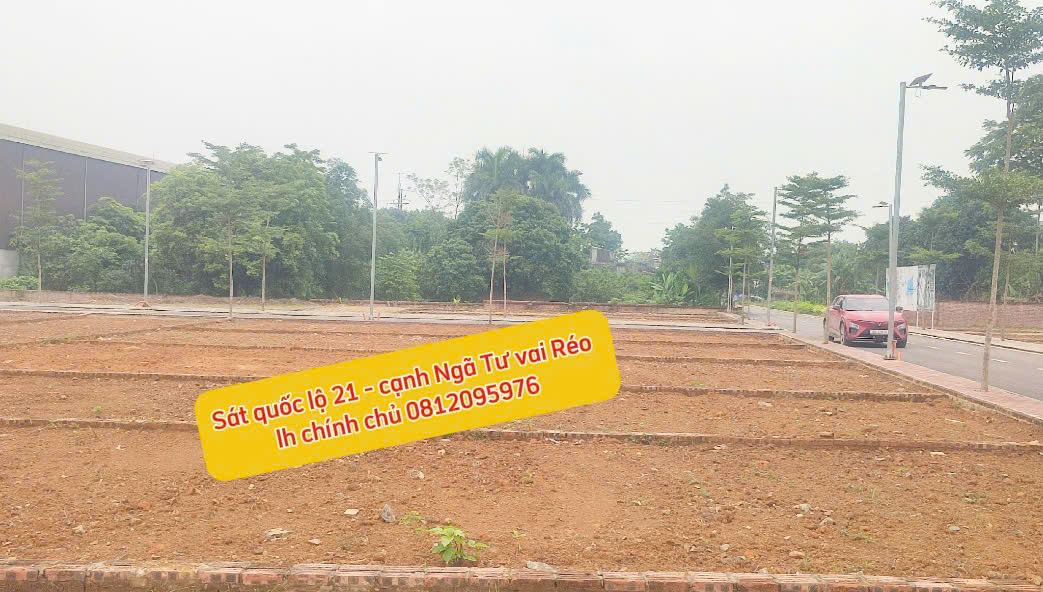 Cần bán gấp 6 lô đất Phú Cát ngay Quốc lộ 21, đường 10m, đón sóng Metro 05
