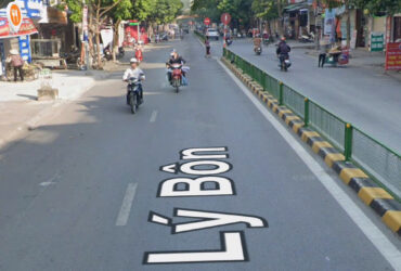 bán đất tặng nhà mặt đường lê đại hành đối diện công viên kì bá