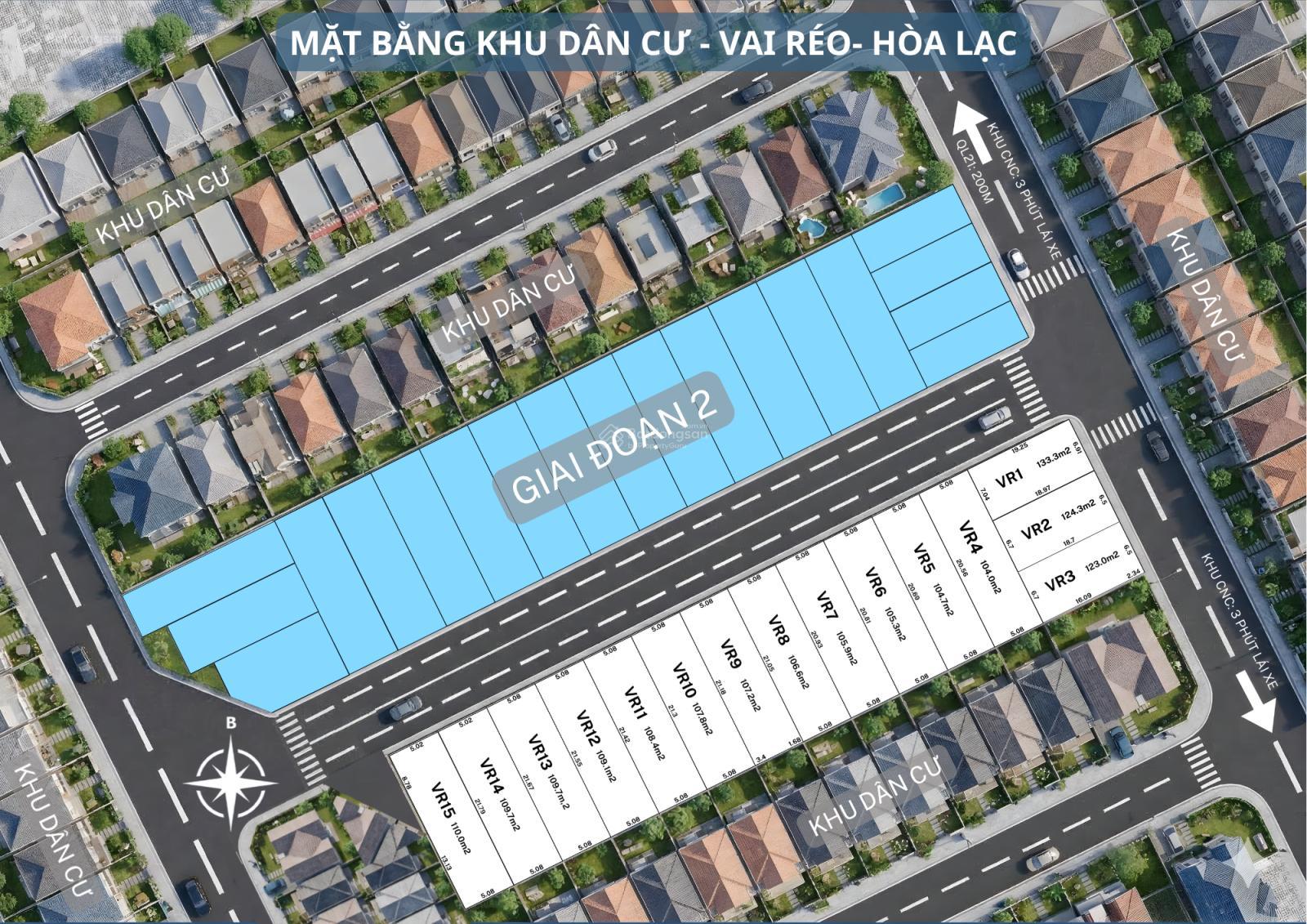 ĐẤT NỀN GIÁ GỐC ĐẤT NỀN HÒA LẠC VỊ TRÍ ĐẮC ĐỊA, SỔ ĐỎ CHÍNH CHỦ