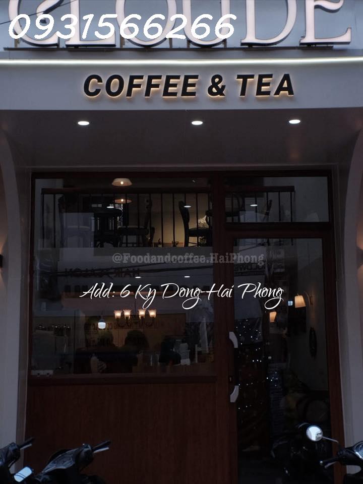 SANG NHƯỢNG QUÁN CAFE TRÀ SỮA CÓ VỈA HÈ TẠI SỐ 6 KỲ ĐỒNG, HẢI PHÒNG