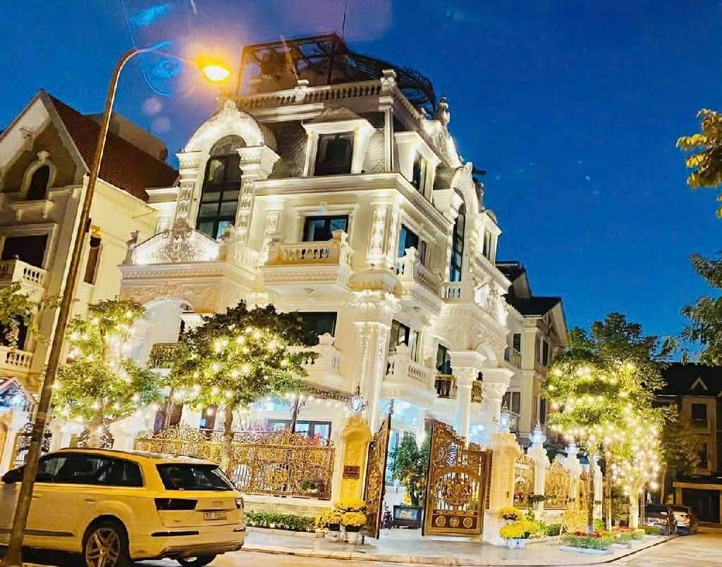 Biệt thự Việt Hưng, lô góc, 4 thoáng, sân vườn, hồ cá Koi, an ninh tuyệt đối