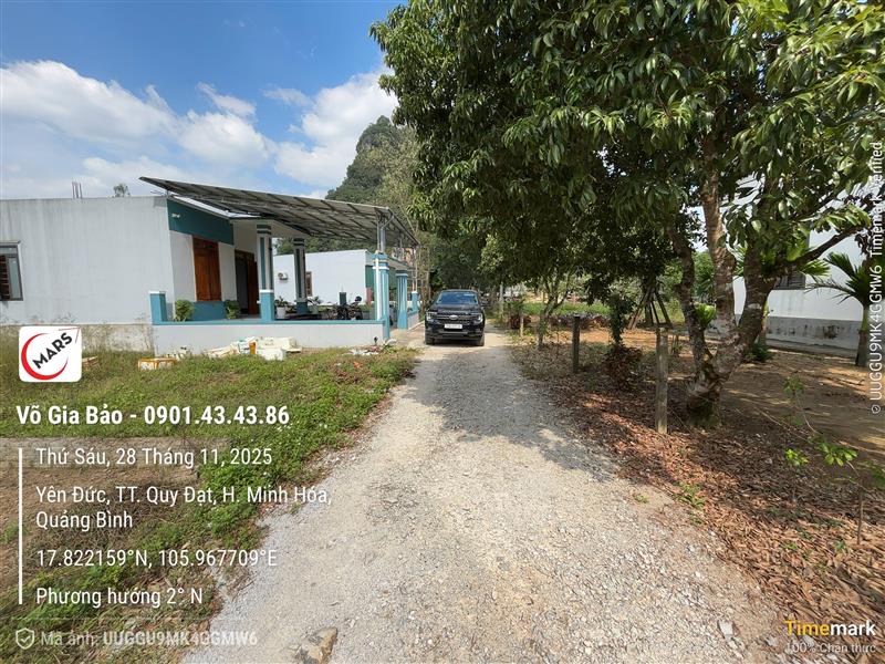 Chính chủ cần bán đất tặng nhà cũ tại Quy Đạt, Minh Hóa, Quảng Bình.