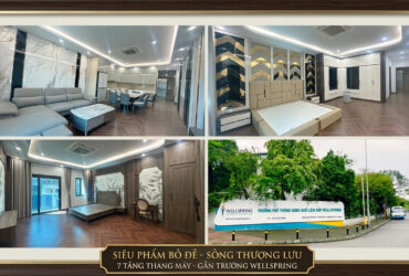 BÁN NHÀ BỒ ĐỀ 80M2- 7 TẦNG THANG MÁY – CẠNH TRƯỜNG WELLSPRING – Ô TÔ TRÁNH- 2x Tỷ.