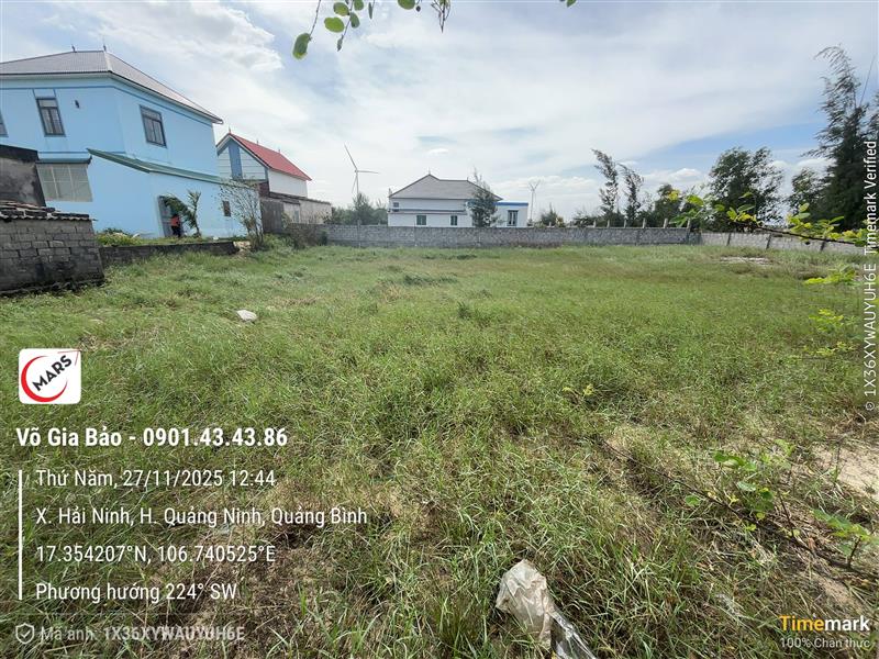 Bán cặp đất liền kề tại Hải Ninh, Quảng Ninh, Quảng Bình giá 2.8 tỷ TL