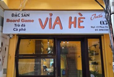 SANG NHƯỢNG GẤP QUÁN VỈA HÈ BOARD GAME  CẦN RA NHANH TẠI CẦU GIẤY HÀ NỘI