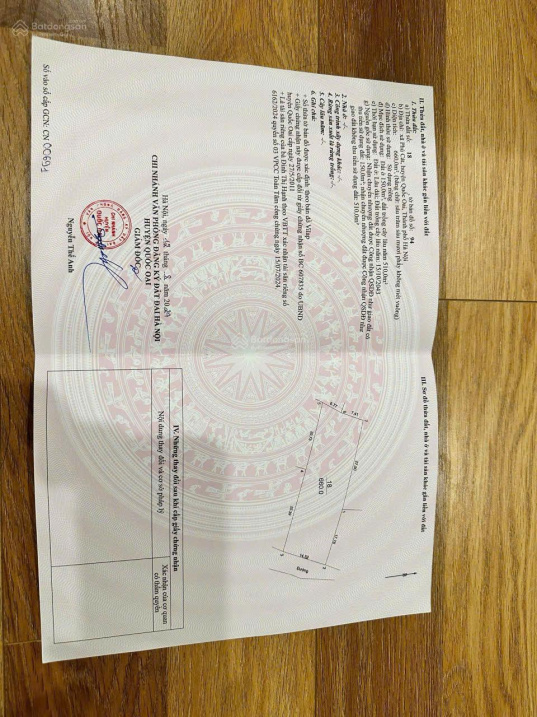 SOS  PHÚ CÁT 660M² 150M² THỔ CƯ MẶT TIỀN RỘNG 14.5M GẦN NHÀ MÁY IN TIỀN