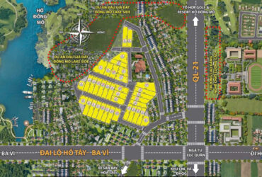 Chủ gửi bán lô đất thuộc làn 2 Quốc Lộ 21 mở rộng – tại Đoài Phương chỉ 39.5 tr/m2