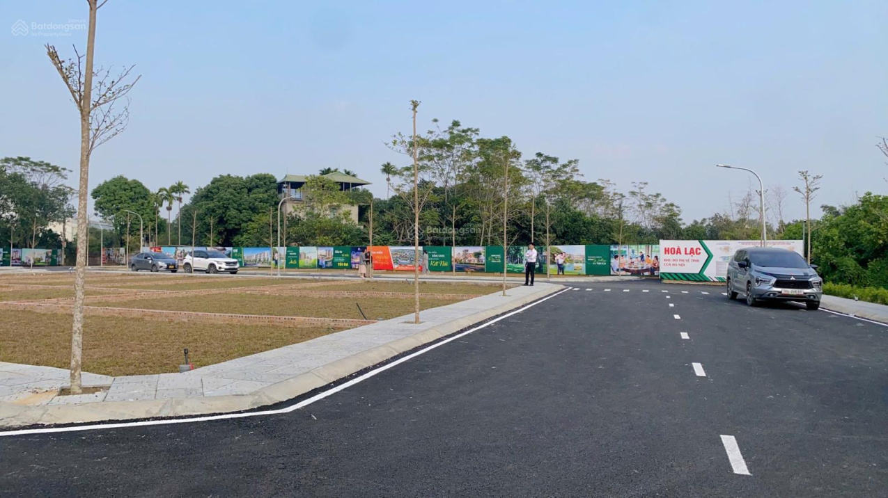 Bán đất nền Hoà Lạc – ĐH Quốc gia 100m2 full thổ cư, mặt tiền 8m, đường trước 20m, giá 2,5 tỷ