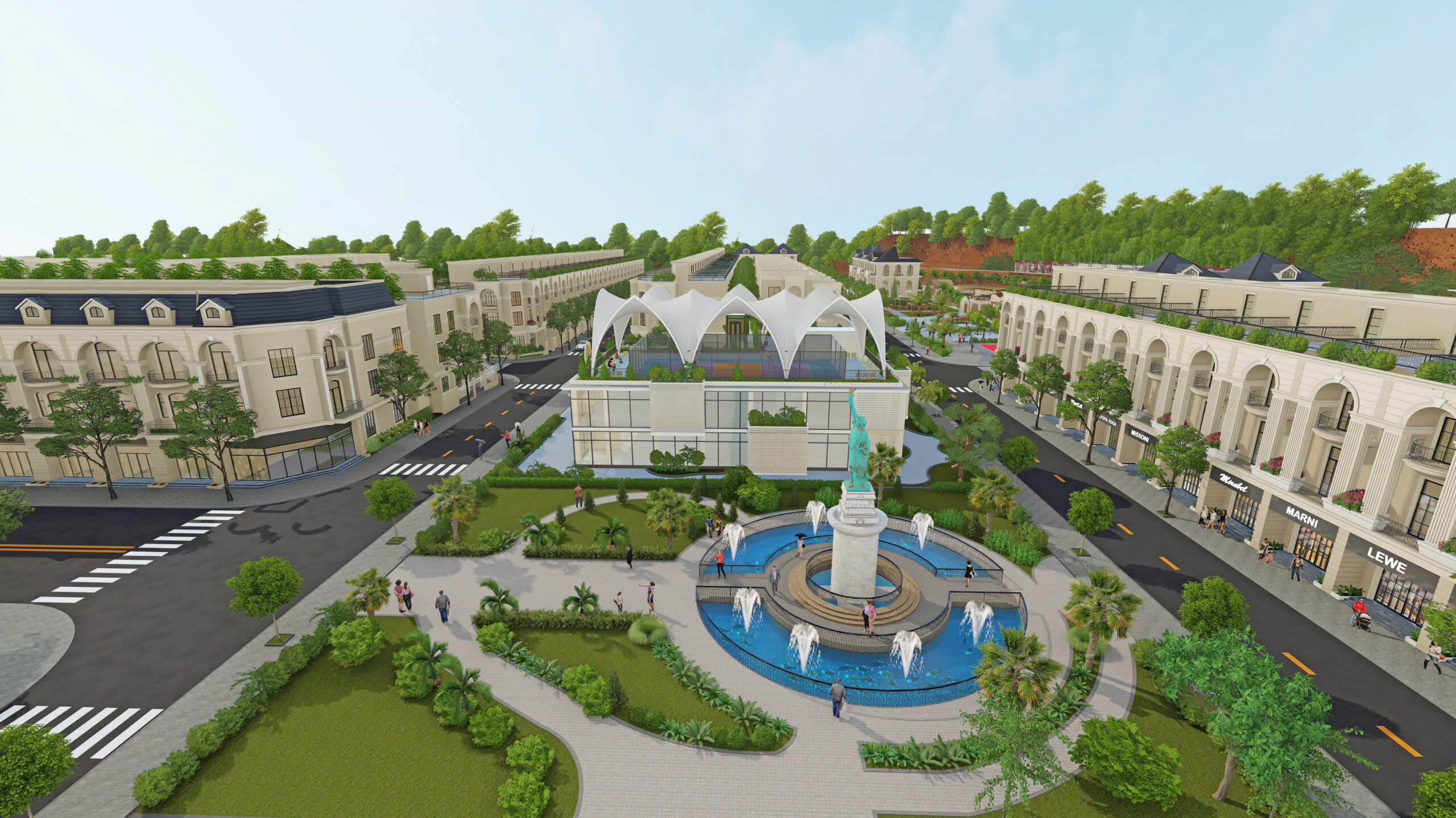 Khu Compound Green Valley City định hình giá trị nhờ hạ tầng, công nghiệp và dòng tiền thực