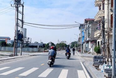 ĐẤT ĐẤU GIÁ X2 ĐỒNG NHÂN – HẢI BỐI (VĨNH THANH)  80m² – mặt tiền 5m vuông đẹp. Vỉa hè 2 bên – đường rộng, ô tô tránh