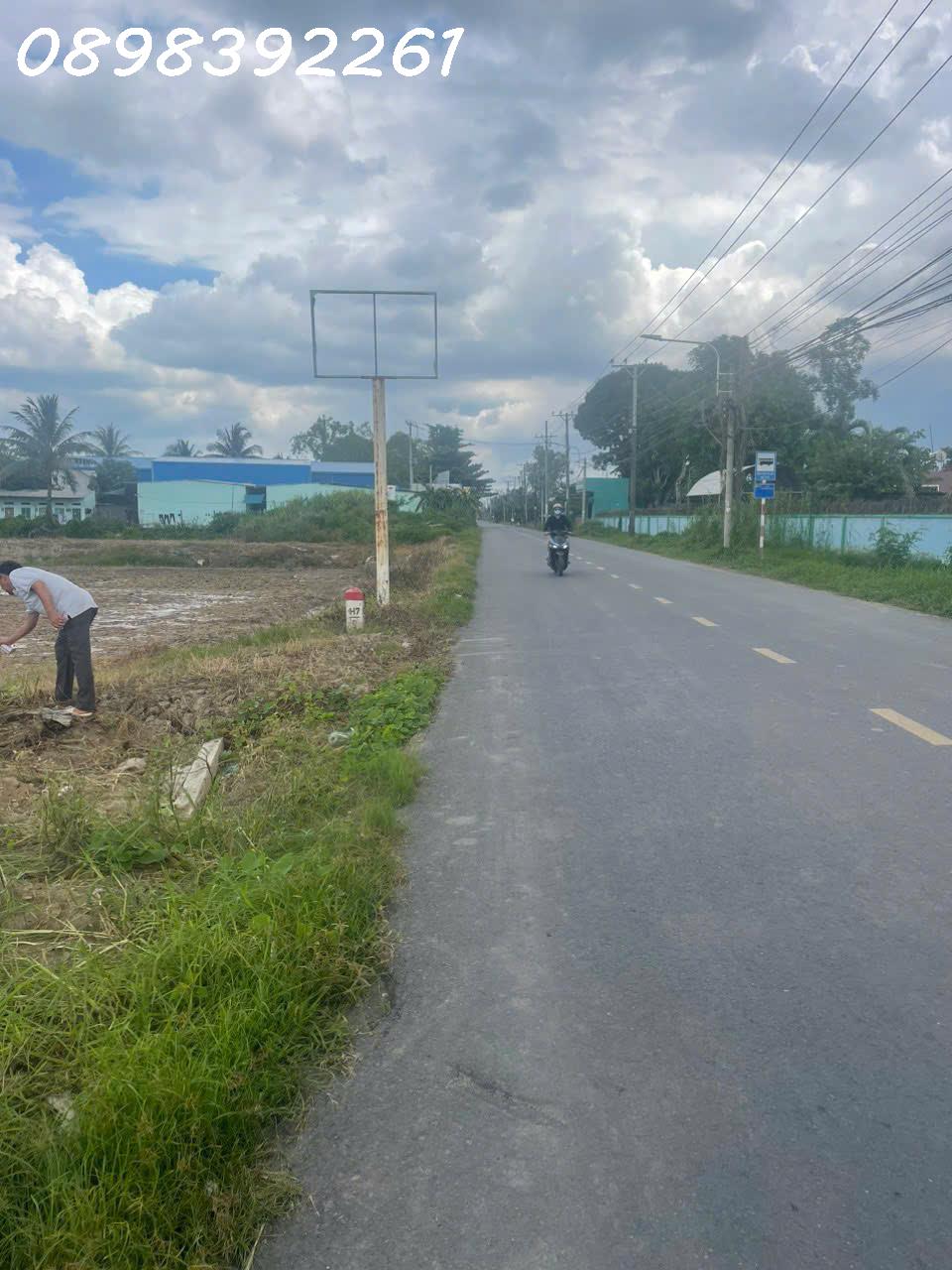 Bán 3.830m² đất mặt tiền Trương Văn Diễn – ngay cổng Xi măng Tây Đô, giá chỉ 17 tỷ