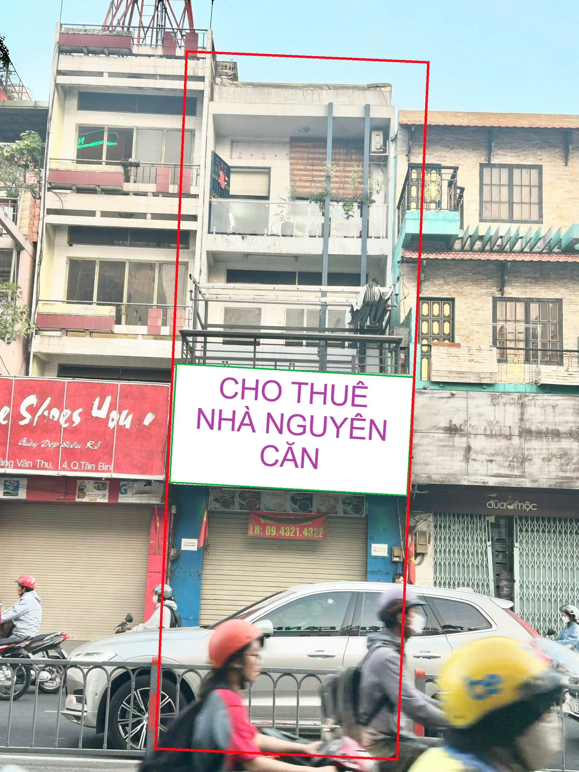 Cho Thuê Nhà Kd Mặt Tiền, 3 Tầng, 300m2 Mặt Tiền Số 533 Hoàng Văn Thụ, P4, Tân Bình, HCM