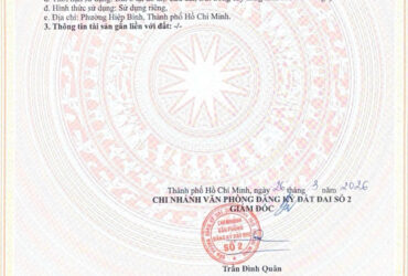 Bán Lô Đất diện tích khủng 177m2 tại 505/33 Quốc Lộ 13 cách cổng Vạn Phúc chỉ 200m