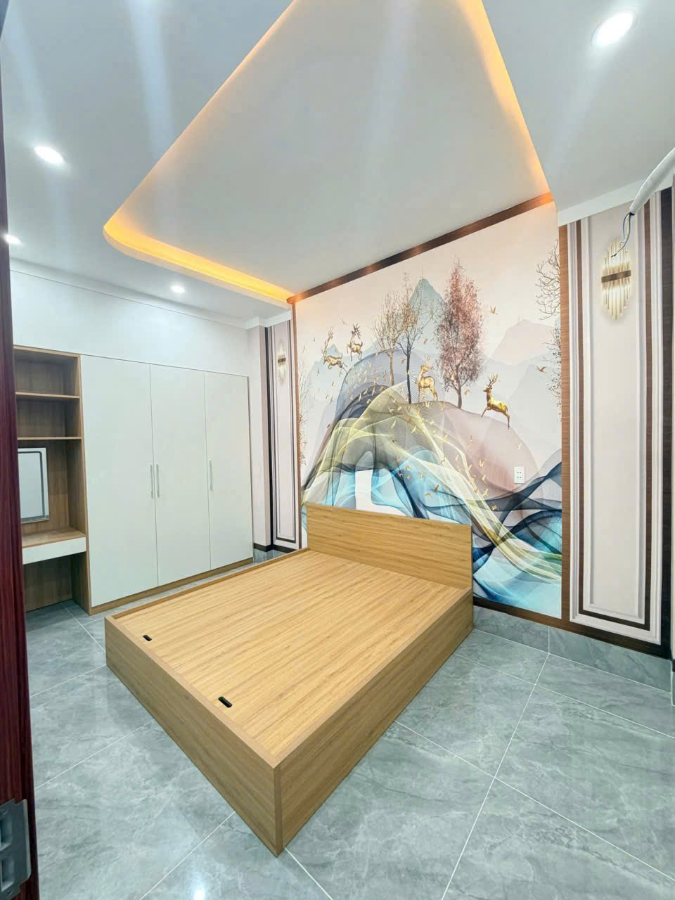 Bán nhà 1 Trệt 1 Lầu ĐẸP,FULL nội thất,SHR đường 2 ô tô,gần Cầu Hang