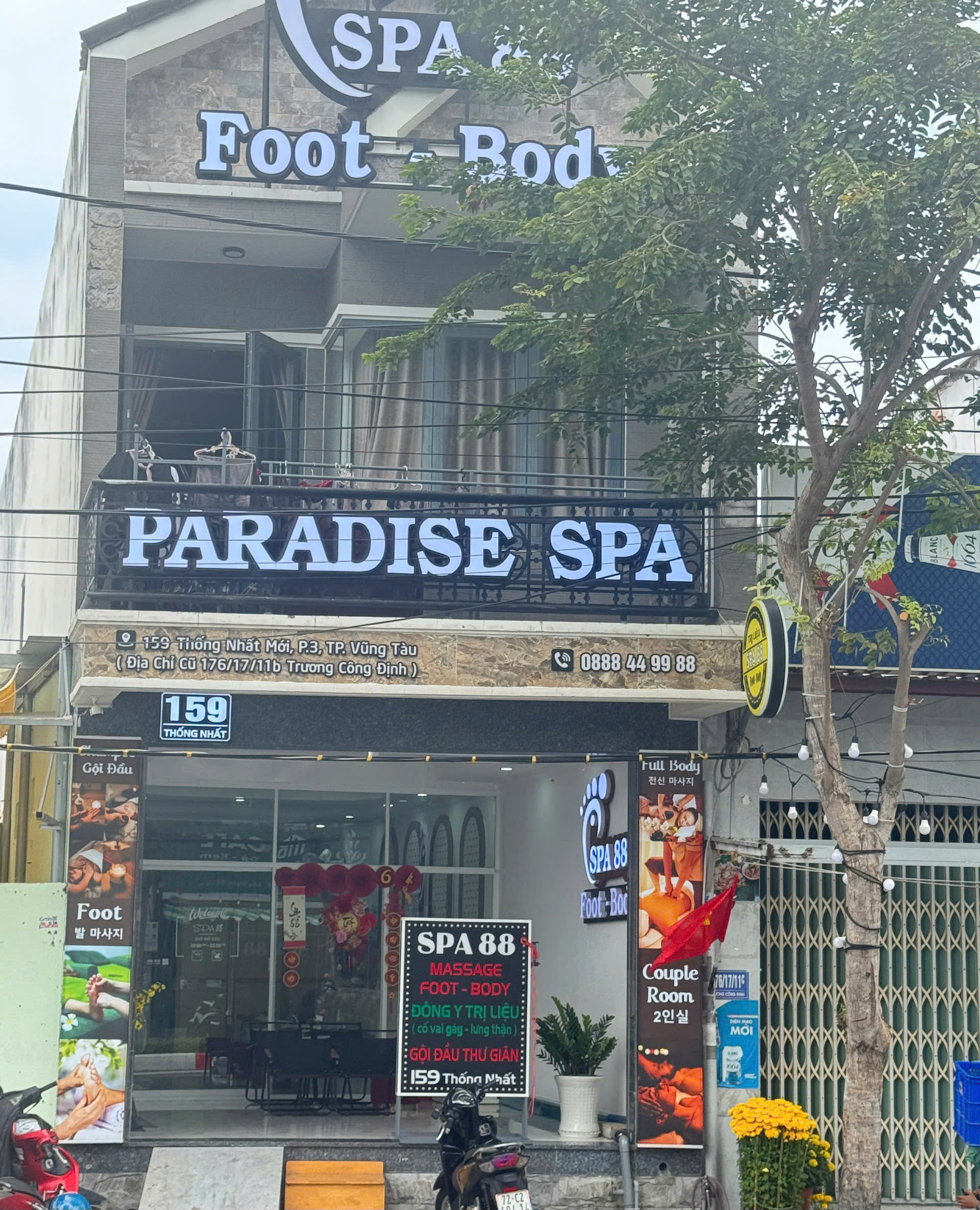 SANG NHƯỢNG TIỆM SPA MASSAGE FOOT BODY GIÁ TỐT CHỈ 299 TRIỆU TẠI  VŨNG TÀU