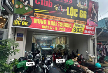 SANG NHƯỢNG CLB BILLIARDS TẠI THỦ ĐỨC, HỒ CHÍ MINH