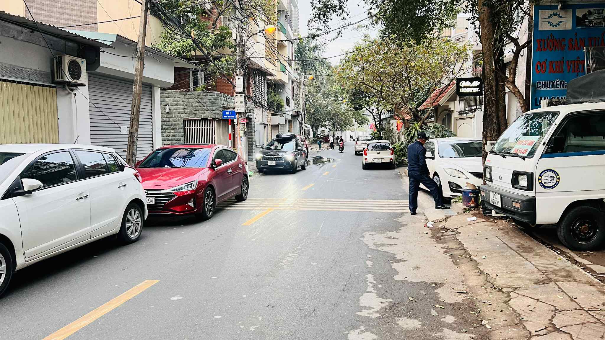 BÁN ĐẤT MẶT PHỐ TƯ ĐÌNH, 130m², mặt tiền 7.4m, vỉa hè, ôtô 2 chiều