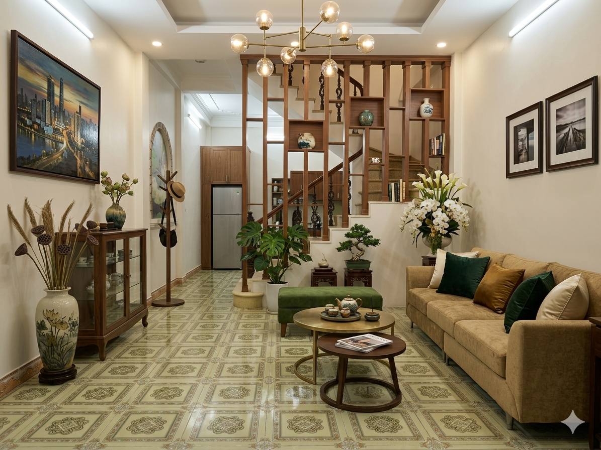 💢 SIÊU PHẨM ! NGHĨA ĐÔ – CẦU GIẤY – HÀ NỘI – CHỈ CÁCH 2 NHÀ RA CHỢ, Ô TÔ TRÁNH, XÁCH VALI VÀO Ở NGAY 💥 55M² x 4 NGỦ 
– MẶT TIỀN KHỦNG!