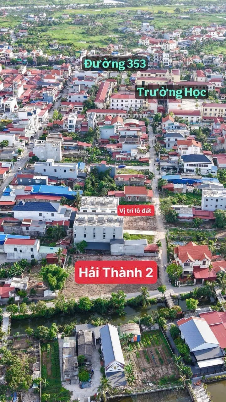 Cơ hội đầu tư hoặc định cư tại lô góc hai mặt thoáng cực đẹp tại khu vực Trung Nghĩa, Đồ