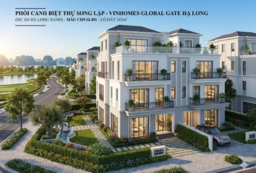 Liền kề 4 tầng – sở hữu lâu dài trong quần thể đại tiện ích Vinhomes Global Gate Hạ Long – chỉ 7x tỷ