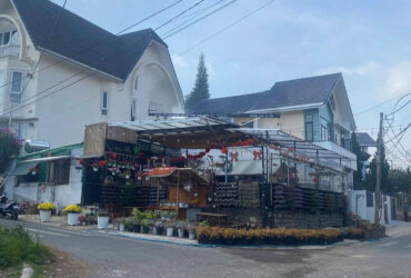 Cho thuê mặt bằng kinh doanh mặt tiền Hùng Vương Phường 9 Đà Lạt 10-12 triệu/tháng