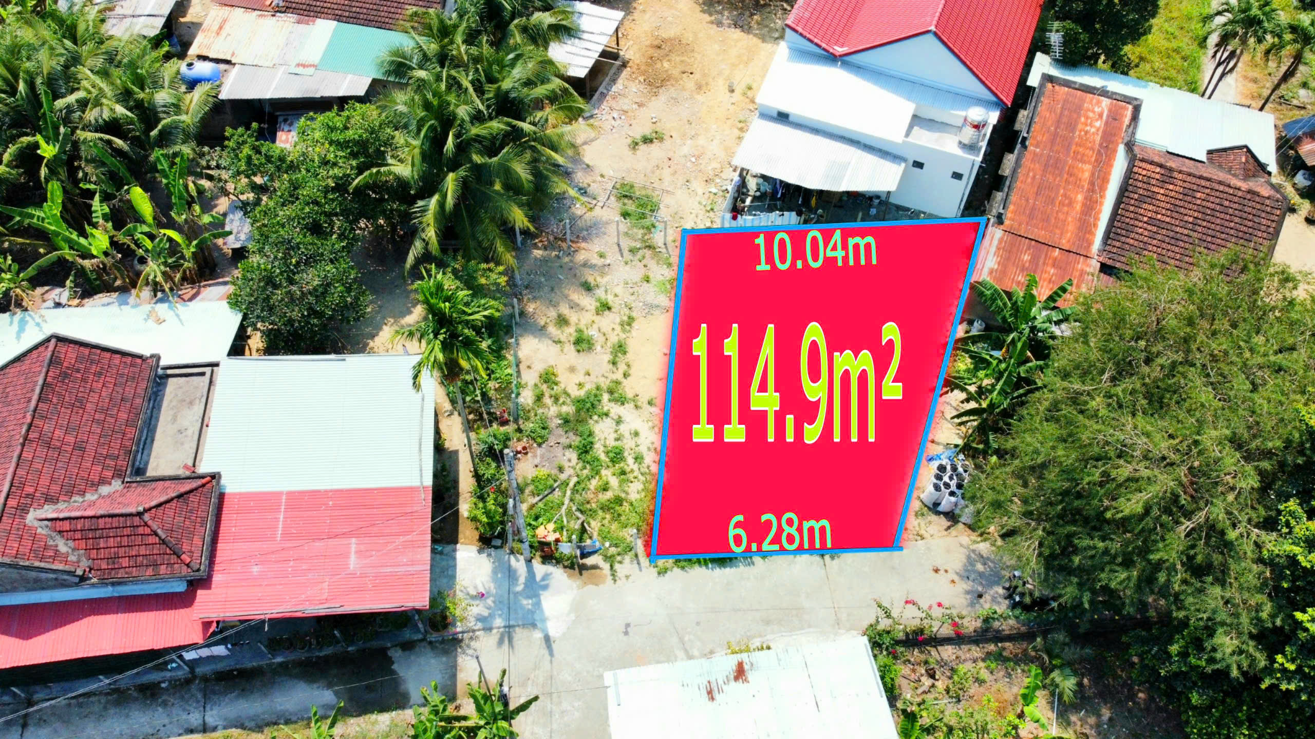 Bán đất Diên Phước ( nay thuộc Diên Thọ) – Khánh Hoà
 – 
Diện tích : 114,9m² ( ngang 6m nở hậu) 
Hướng : Tây Bắc
Giá : 900tr ( bớt lộc ) 
Lh : 0905.724.084 Ngọc Bích Land