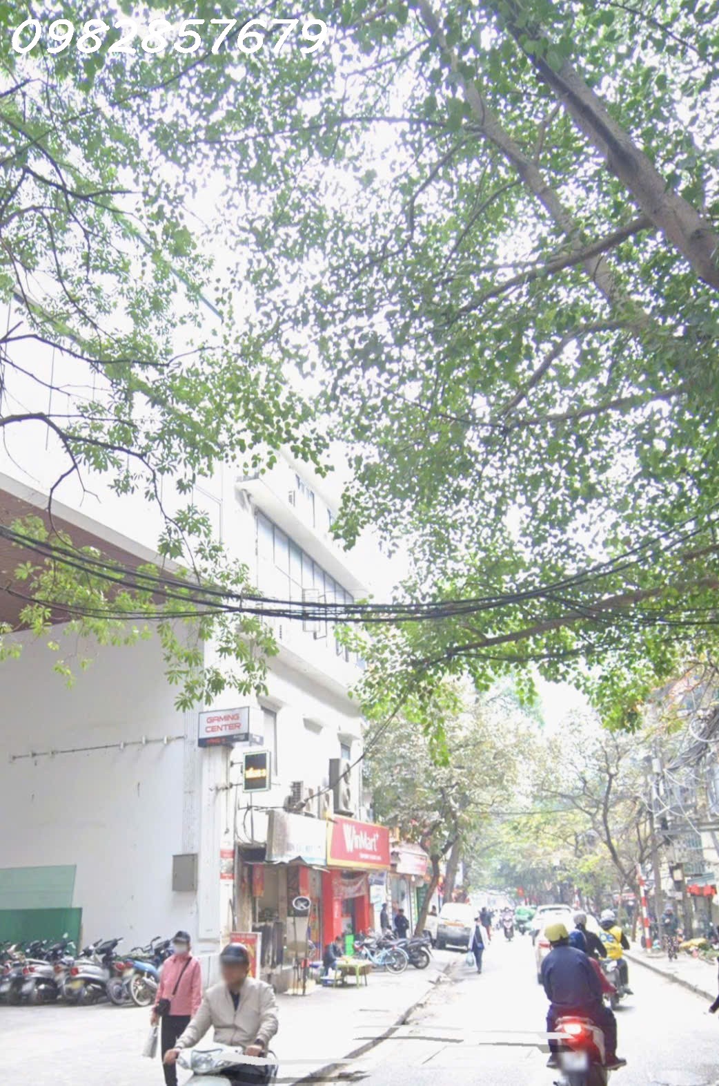 Hiếm bán toà nhà 8 tầng, mặt phố Vũ Thạnh, Hào Nam, Đống Đa, dt 370m2 hiện đang cho thuê