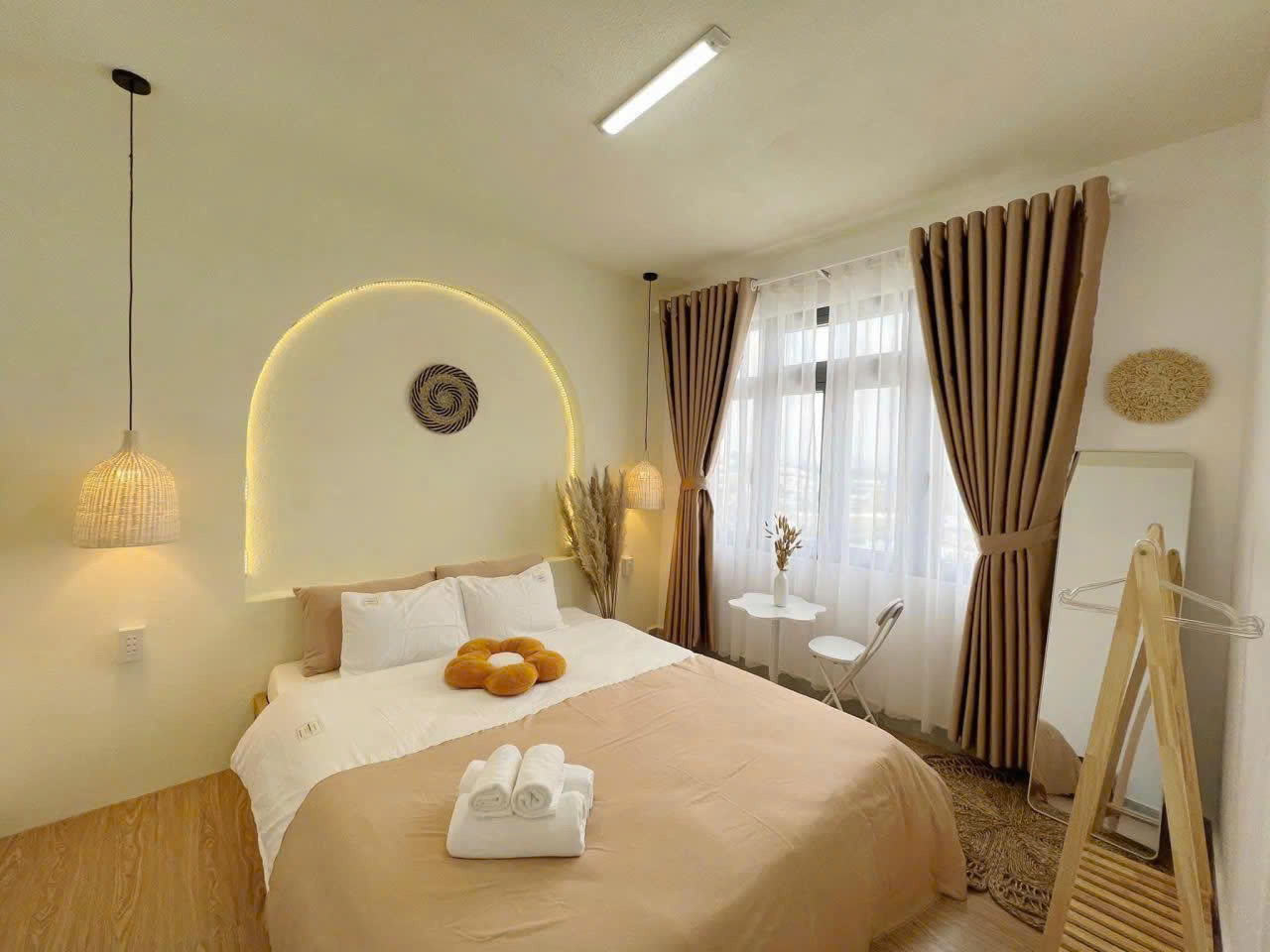 Cho thuê Homestay Kim Đồng Phường 6 Đà Lạt – View nhà lồng full nội thất